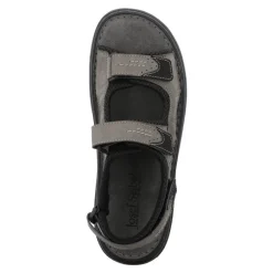 Outlet Sandały męskie Josef Seibel FRANKLYN skórzane szary 10236 751 781 Męskie Sandały