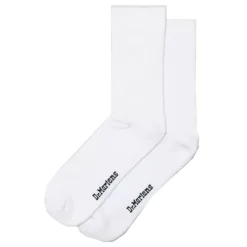 New Skarpety Dr. Martens DOUBLE DOC SOCKS Organic Cotton Blend White AC742101 Skarpety|Akcesoria