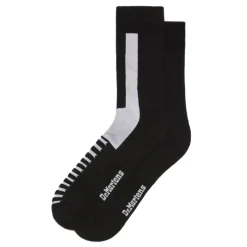 Skarpety Dr. Martens DOUBLE DOC SOCKS Organic Cotton Blend Black White AC742003 Skarpety|Akcesoria