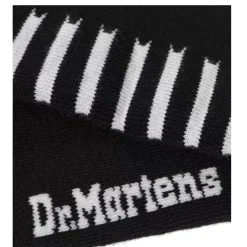 Skarpety Dr. Martens DOUBLE DOC SOCKS Organic Cotton Blend Black White AC742003 Skarpety|Akcesoria