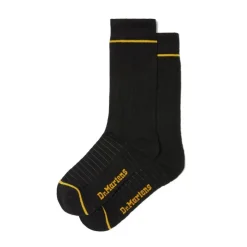 Online Skarpety Dr. Martens LIGHTWEIGHT DOC SOCKS Black AD019001 Skarpety|Akcesoria