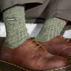 Discount Skarpety Dr. Martens MERINO SOCKS Wool Blend Khaki AD060270 Akcesoria|Skarpety Dr.Martens