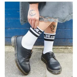 Online Skarpety Dr. Martens SOCKS ATHLETIC LOGO Organic Cotton Blend White AC681104 Skarpety|Akcesoria
