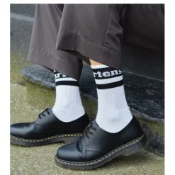 Online Skarpety Dr. Martens SOCKS ATHLETIC LOGO Organic Cotton Blend White AC681104 Skarpety|Akcesoria