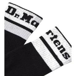 Best Skarpety Dr. Martens SOCKS ATHLETIC LOGO Organic Cotton Blend Black AC681006 Skarpety|Akcesoria