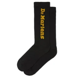 Skarpety Dr. Martens SOCKS VERTICAL LOGO ORGANIC Black AD075001 Skarpety|Akcesoria