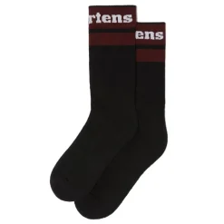 Hot Skarpety Dr. Martens SOCKS ATHLETIC LOGO ORGANIC Black Cherry AC681004 Skarpety|Akcesoria