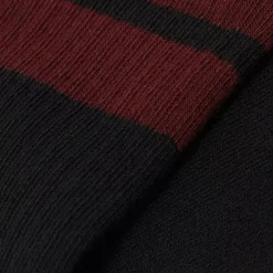 Hot Skarpety Dr. Martens SOCKS ATHLETIC LOGO ORGANIC Black Cherry AC681004 Skarpety|Akcesoria