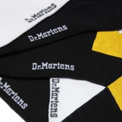 Hot Skarpety Dr.Martens DOUBLE DOC SHORT 3-PACK Cotton Blend AD058002 Skarpety|Akcesoria