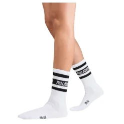 Discount Skarpety Palladium MID HEIGHT STR SOCKS White SX7381-100 Skarpety|Akcesoria