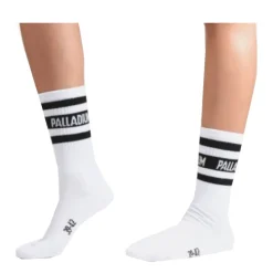 Discount Skarpety Palladium MID HEIGHT STR SOCKS White SX7381-100 Skarpety|Akcesoria
