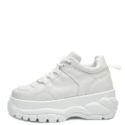 Hot Sneakersy damskie Altercore MOSSI biały Damskie Półbuty