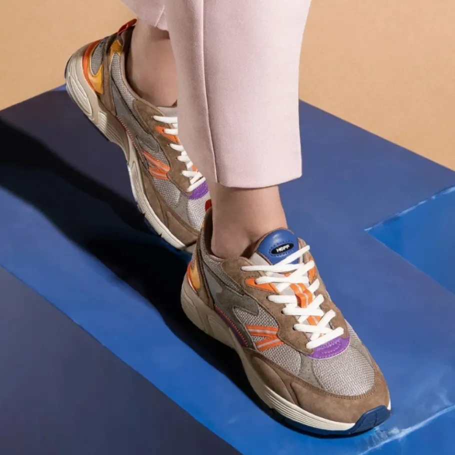 Outlet Sneakersy damskie HOFF Montana skórzane multikolor 22311002 Damskie Półbuty