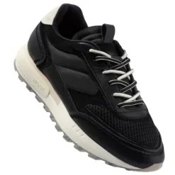 Sale Sneakersy męskie HOFF Haiti skórzane czarny 22307606 Męskie Półbuty