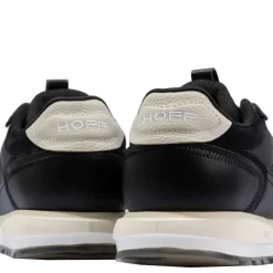 Sale Sneakersy męskie HOFF Haiti skórzane czarny 22307606 Męskie Półbuty