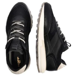 Sale Sneakersy męskie HOFF Haiti skórzane czarny 22307606 Męskie Półbuty