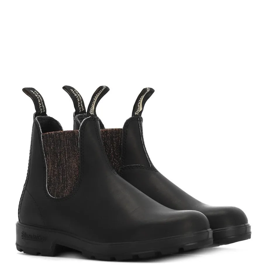Discount Sztyblety Blundstone 1924 Black Bronze Glitter Damskie Sztyblety