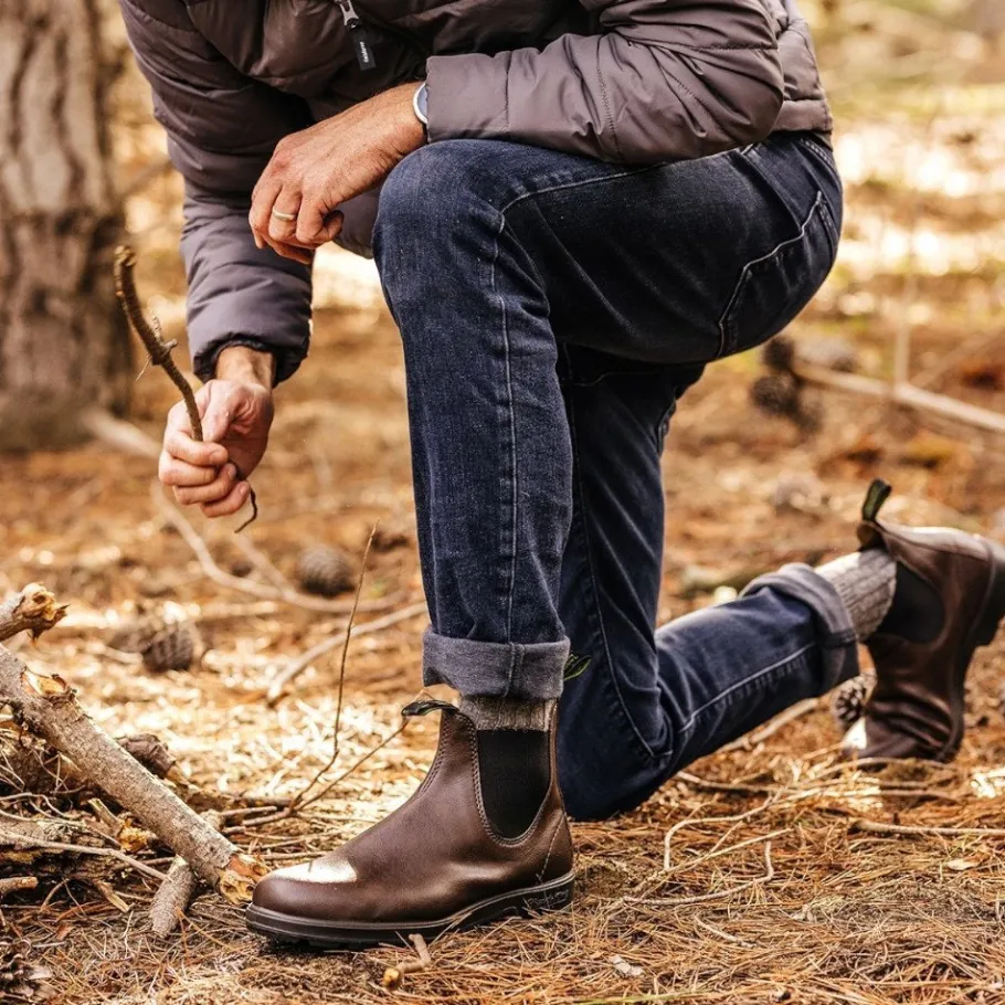 Outlet Sztyblety Blundstone 2116 Brown Vegan Damskie Vegan|Vegan