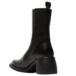 Discount Sztyblety damskie Fly London HOWI 995 skórzane czarny P144995000 Damskie Botki