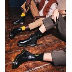 Hot Sztyblety Dr. Martens 2976 Black Smooth 22227001 Damskie Sztyblety