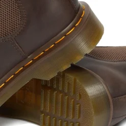 Sale Sztyblety Dr. Martens 2976 YS Dark Brown Crazy Horse + PU 27486201 Damskie Sztyblety