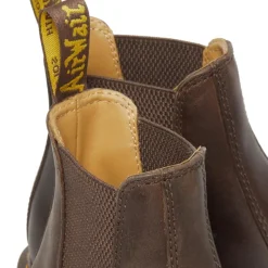 Sale Sztyblety Dr. Martens 2976 YS Dark Brown Crazy Horse + PU 27486201 Damskie Sztyblety