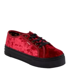 Discount Tenisówki Levi's TIJUANA Bordeaux 23070483583 Damskie Trampki|Półbuty