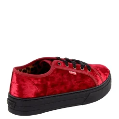 Discount Tenisówki Levi's TIJUANA Bordeaux 23070483583 Damskie Trampki|Półbuty