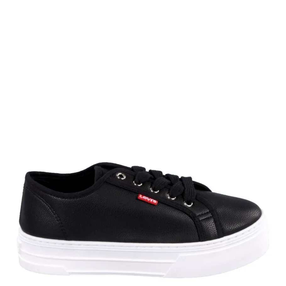 Outlet Tenisówki Levi's TIJUANA Brilliant Black 23070479460 Damskie Trampki|Półbuty