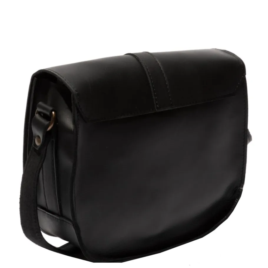 Best Torebka damska Fly London GLOU 751 skórzana czarny P974751000 Akcesoria|Plecaki, Worki, Nerki