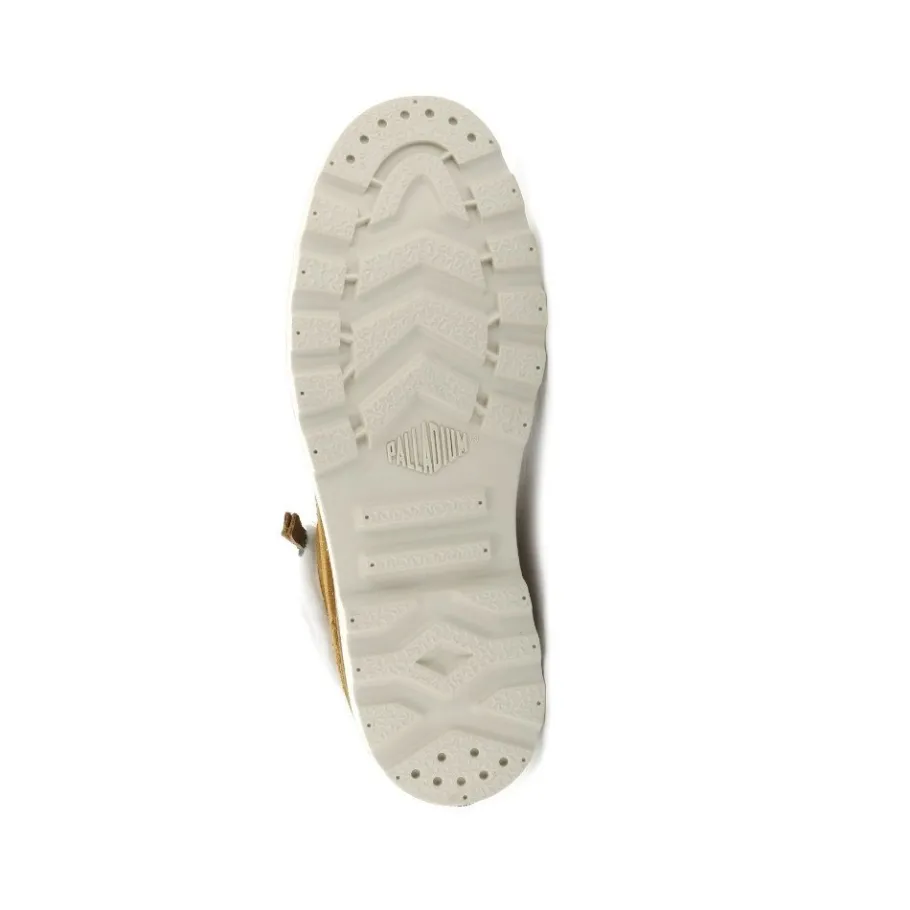 Online Trapery damskie Palladium PAMPA LP MOSC skórzane brązowy 96469-251 OCIEPLANE Damskie Trapery