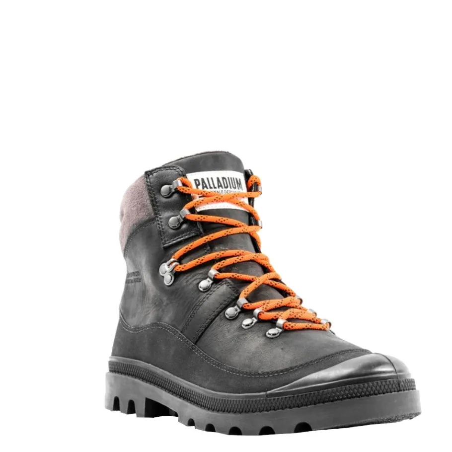 New Trapery męskie Palladium PALLABROUSE HIKER WP+ skórzane czarny 08840-008 Męskie Trapery