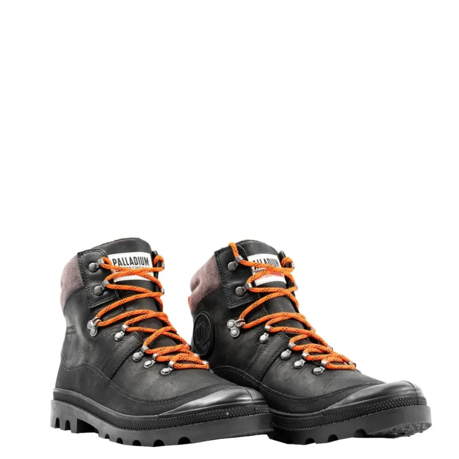 New Trapery męskie Palladium PALLABROUSE HIKER WP+ skórzane czarny 08840-008 Męskie Trapery