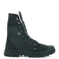 Outlet Trapery Palladium BAGGY LEATHER ESS WPS skórzane czarny 77168-008 OCIEPLANE Damskie Trapery