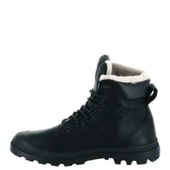 Outlet Trapery Palladium PAMPA SPORT CUFF WPS skórzane czarny 72992-001 WATERPROOF Męskie Trapery