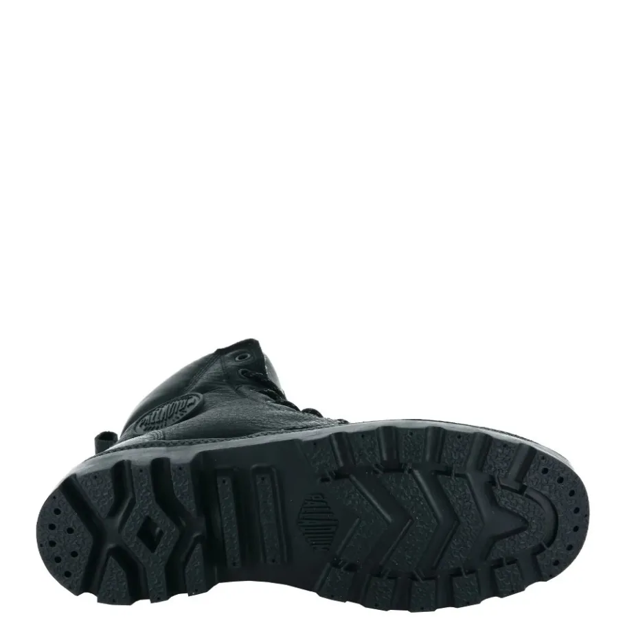 Outlet Trapery Palladium PAMPA SPORT CUFF WPS skórzane czarny 72992-001 WATERPROOF Męskie Trapery