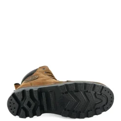 Sale Trapery Palladium PAMPA SPORT CUFF WPS skórzane brązowy 72992-697 WATERPROOF Ocieplane Damskie Trapery|Trapery