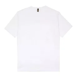 Outlet T-Shirt Dr. Martens SILVER LOGO White AC686100 Akcesoria|T-Shirty Dr.Martens