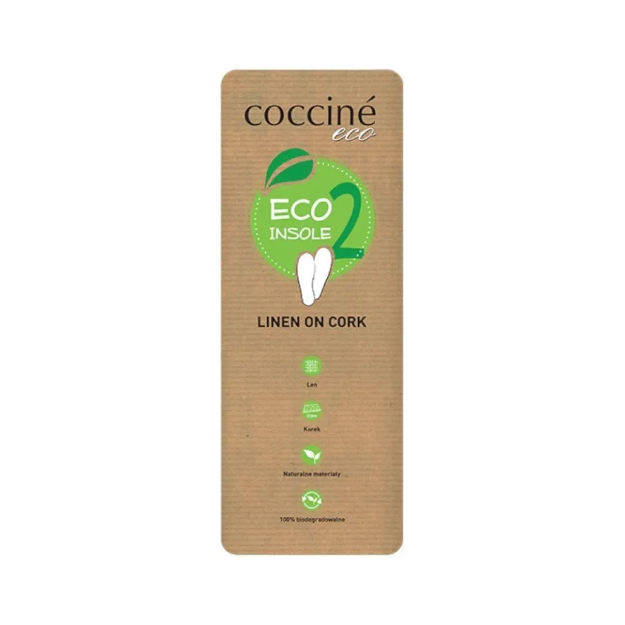 Wkładki Coccine ECO INSOLE 2 LINEN ON CORK Akcesoria|Wkładki